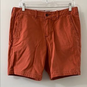 Stretch Chino Shorts - Coral